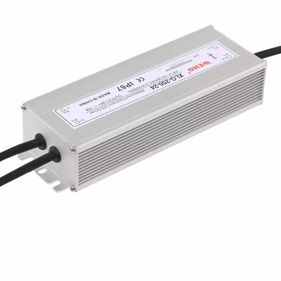 Светодиодный драйвер с одним выходом, 12 В, 15 А, 180 Вт, импульсный источник питания для светодиодных лент и камер видеонаблюдения