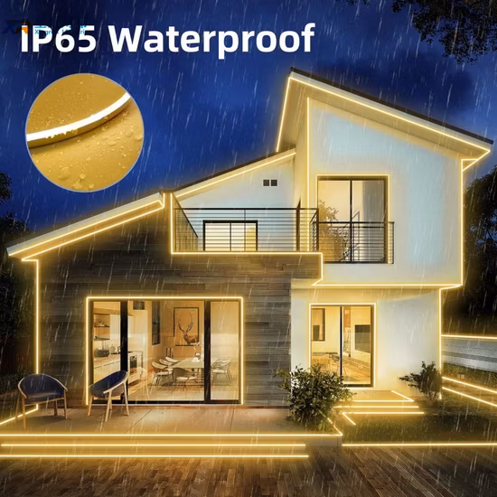 480 светодиодов DC24V 2700K/3000K/4000K/6000K IP20 IP65 IP66 IP67 IP68 COB Светодиодная лента для рождественского украшения